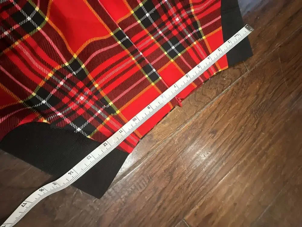 OppoSuits Lumberjackie Red Tartan Plaid Mini Skirt